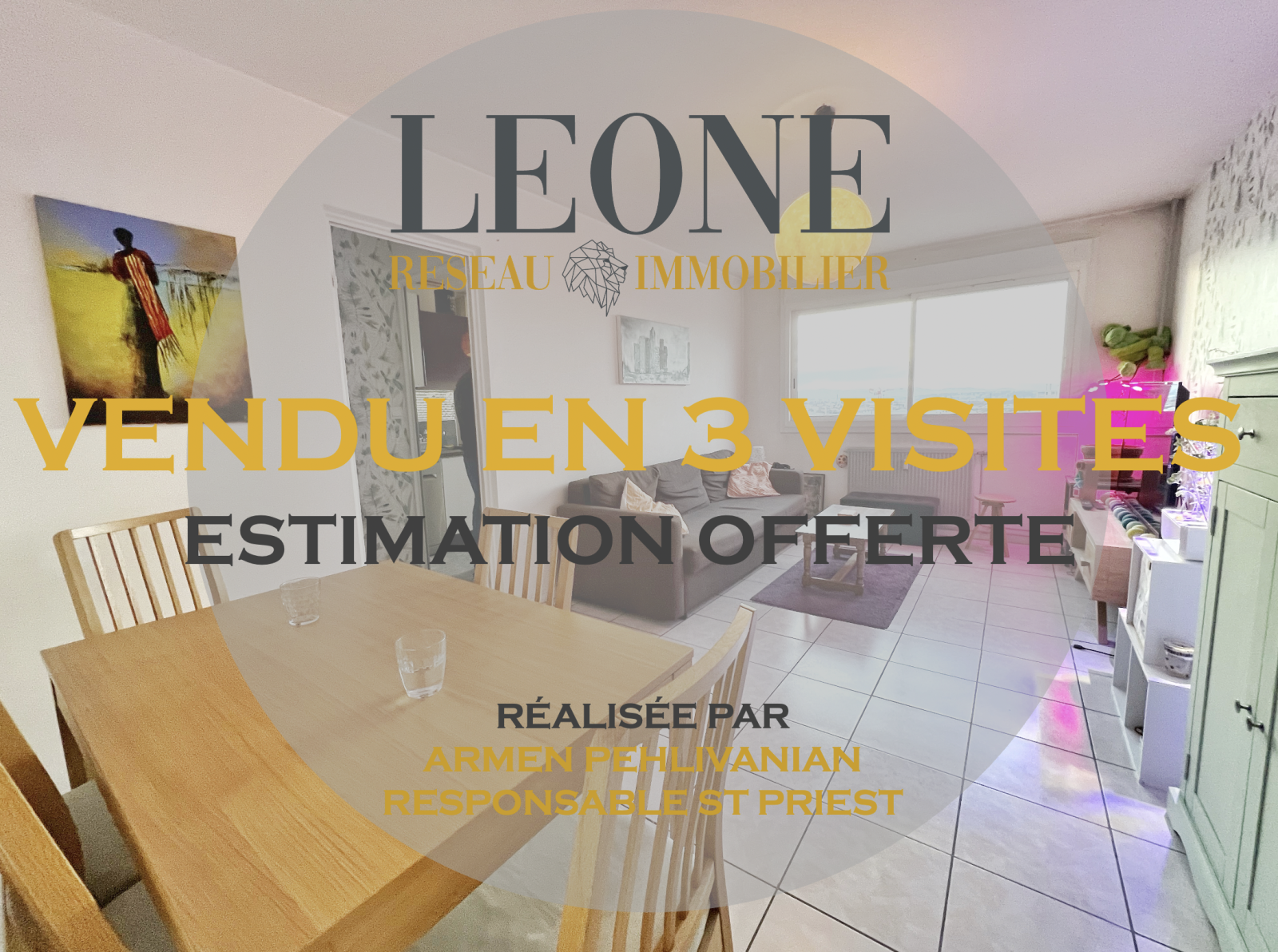 Image_3, Appartement, Saint-Priest, ref :AP1492